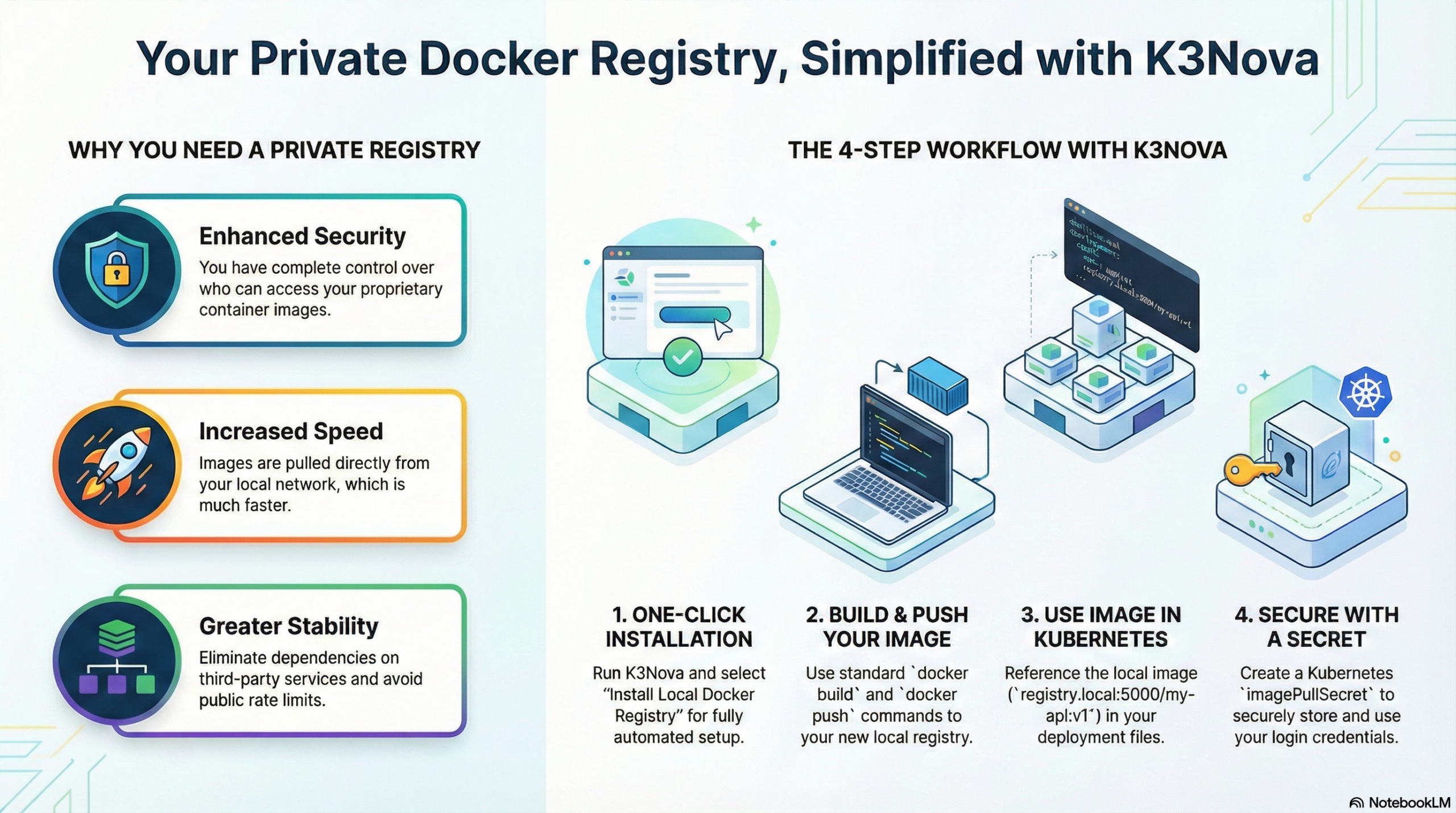 Own docker registry with K3Nova